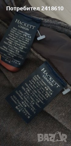 Hackett Nylon Panel Wool Full Zip Mens Size M НОВО! ОРИГИНАЛ! Мъжка Вълнена Жилетка с цял цип!, снимка 9 - Пуловери - 42948921