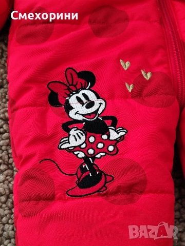 Нов зимен бебешки космонавт Джордж с Мини Маус за момиченце 3-6 месеца , снимка 5 - Бебешки ескимоси - 52493267