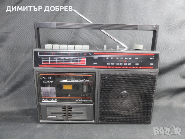 СТАР РЕТРО ТРАНЗИСТОР РАДИО КАСЕТОФОН MAXIMAL 8602