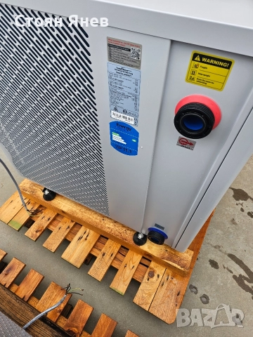 Термопомпа за плувен басен - за около 150 кубика басейни, снимка 6 - Други машини и части - 52580305