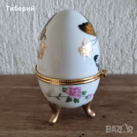 Порцеланово яйце, снимка 4 - Декорация за дома - 52004999