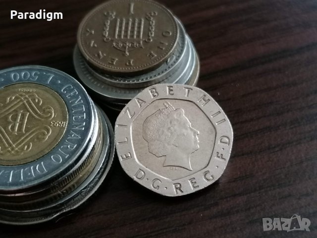 Монета - Великобритания - 20 пенса | 2005г., снимка 2 - Нумизматика и бонистика - 34639213