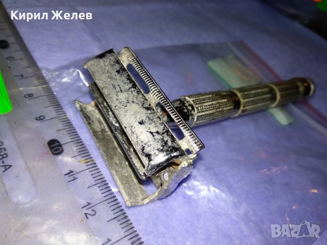 Стара РЕТРО КОЛЕКЦИОНЕРСКИ РЯДЪК МОДЕЛ САМОБРЪСНАЧКА ЖИЛЕТ с МАРКРОВКИ 12486, снимка 9 - Колекции - 43805891