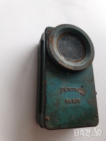 Рядък немски сигнален фенер PERTRIX N 678 WWII, снимка 2 - Колекции - 39833569