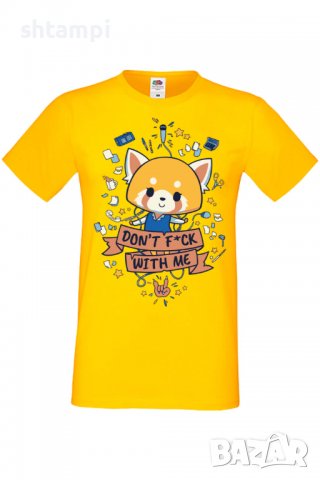 Мъжка тениска Aggretsuko 01,Анимация,игра,Празник,Повод,, снимка 10 - Тениски - 37948634