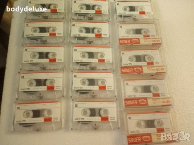 Silver SC60 аудио касети , снимка 2 - Други - 24557213