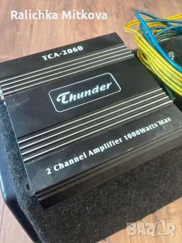 Бас каса с усилвател Thunder, снимка 2 - Други - 47591581