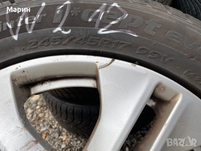 Оригинални джанти 17 цола мерцедес , снимка 10 - Гуми и джанти - 52306341