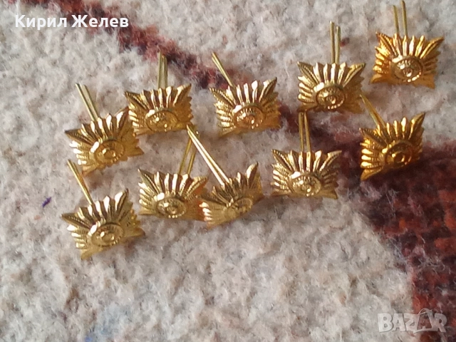 Лот военни вензели 10 броя 51994, снимка 2 - Антикварни и старинни предмети - 52174468