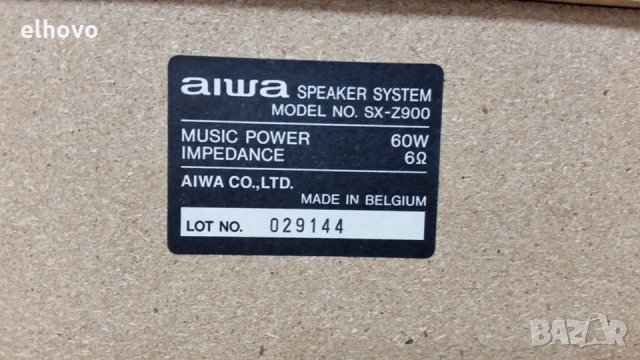 Тонколони AIWA SX-Z900, снимка 6 - Тонколони - 28941923