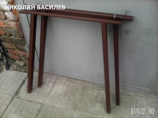 Крака   за   маса / пейка  и  други    -  метални   -  2  броя - Височина  80  см . ширина 75  см ., снимка 4 - Други инструменти - 49590198