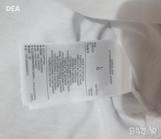 Бяла блуза Хокей GAP 140/146см-10лв., снимка 3 - Детски Блузи и туники - 39951163