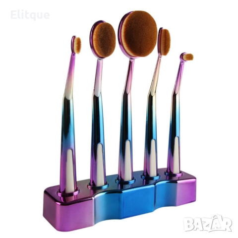 Ретро колекция козметични четки с поставка Maange HZS27, снимка 7 - Други - 52830539