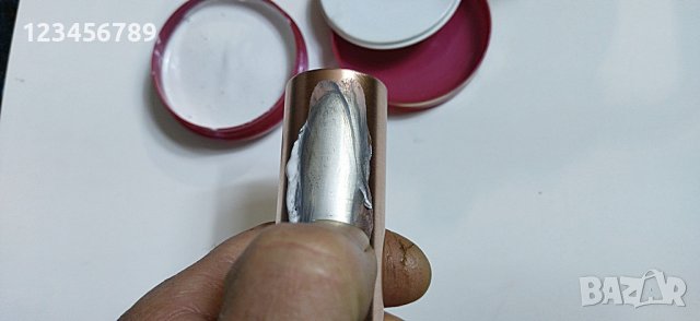 СРЕБЪРНА ПАСТА за посребряване на мед,месинг,бронз,латун, снимка 10 - Антикварни и старинни предмети - 39406344