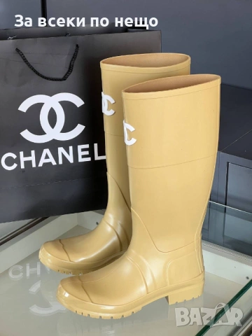 Chanel Дамски Ботуши Шанел - Налични Различни Цветове Код SK487, снимка 3 - Дамски ботуши - 53039182