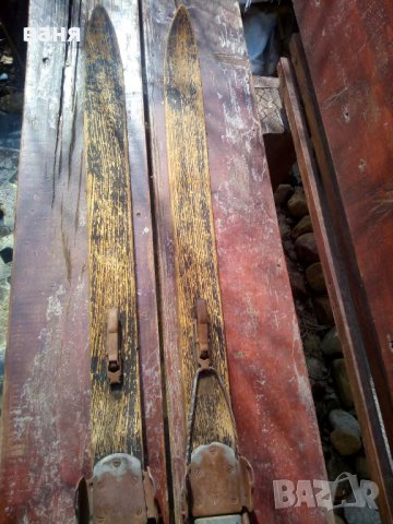колекционерски ски от 1920-30 г, снимка 2 - Зимни спортове - 32648197