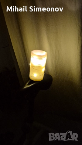 LED свещ тип колона 15 см, Lakeland, снимка 3 - Декорация за дома - 52878552