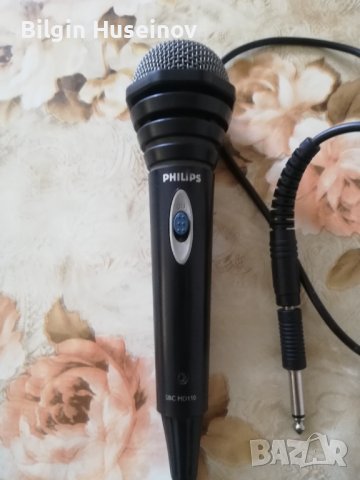 Микрофон Philips SBC MD110 В отлично техническо и визуално състояние., снимка 4 - Друга електроника - 37818462