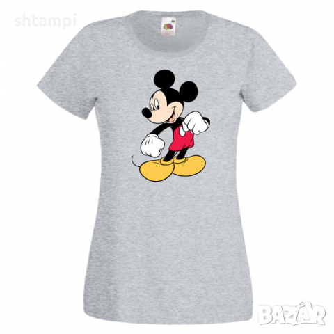 Дамска тениска Mickey Mouse 4 Мини Маус,Микки Маус.Подарък,Изненада,, снимка 1 - Тениски - 36526433