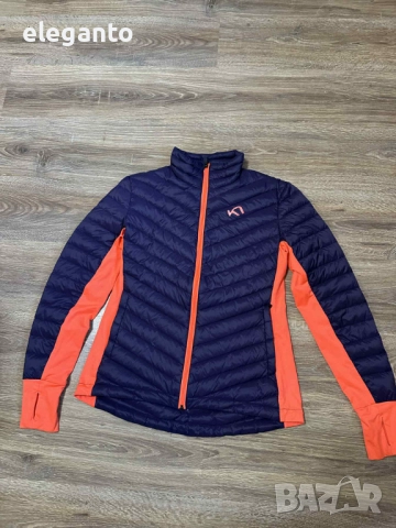 Висок клас дамска зимна пухенка Kari Traa Down EVA puffer Jacket , L размер , снимка 5 - Якета - 52826465
