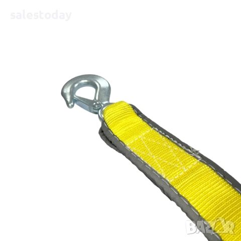 Колан за теглене, Светлоотразителен, 6Тона, 4Метра, снимка 2 - Аксесоари и консумативи - 41754828