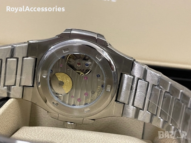 Patek Philippe nautilus green dial, снимка 4 - Мъжки - 52485445