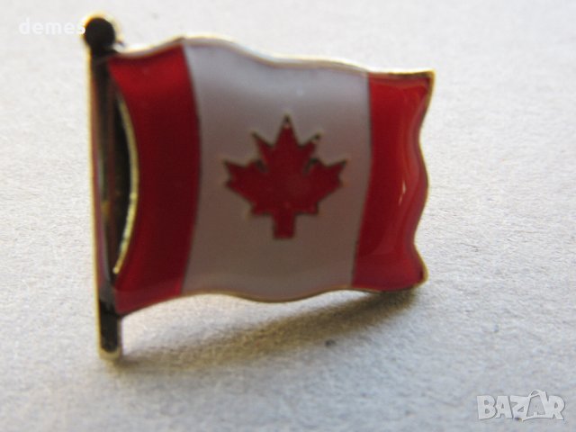  Значка - флаг Канада, снимка 5 - Колекции - 27005901