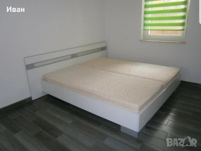 Легло / Спалня 180х200 с подматрачни рамки и матраци, снимка 2 - Други стоки за дома - 53218862