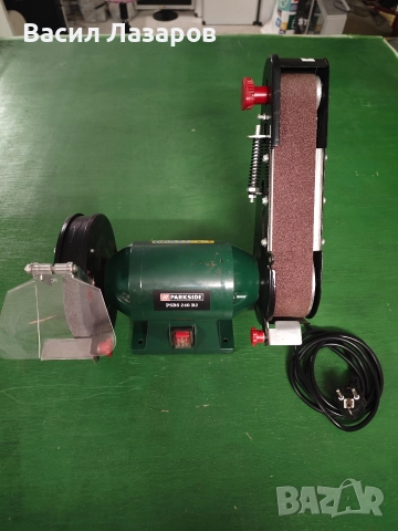 Настолен шмиргел и шлайф с лента PARKSIDE PSBS 240 B2