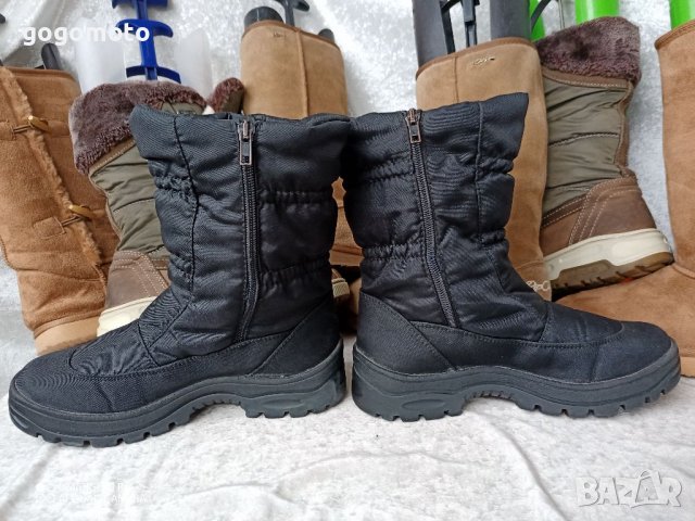 водоустойчиви апрески+котки за лед, ледохотки ICE GRIP Thermolite Snow Boots,36-37,туристически боти, снимка 12 - Дамски боти - 39306804