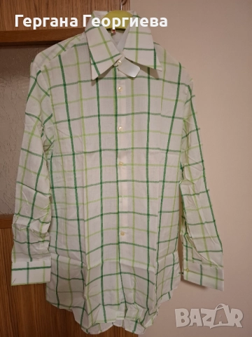 Мъжки нови ризи с дълъг ръкав