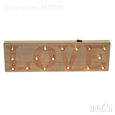 ❤️ Светеща декорация LOVE – LED