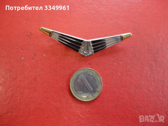 Невероятна щипка игла за вратовръзка с камъни 6