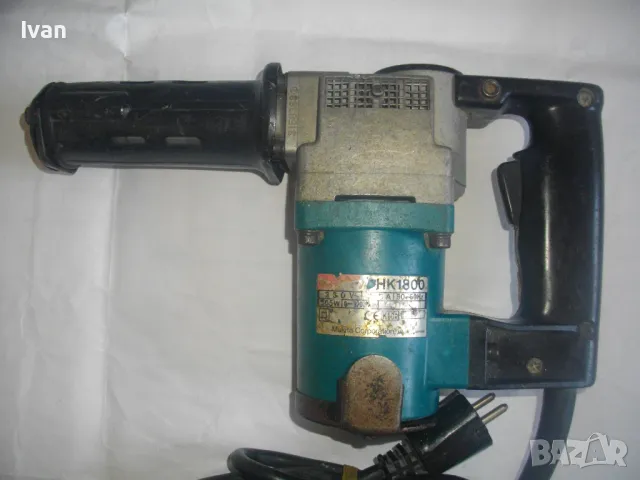 ЯПОНСКИ ЧИСТ КЪРТАЧ MAKITA HK1800 JAPAN 505W 3,9 J 3,2 kg 2,3A ОТЛИЧЕН  МАКИТА, снимка 2 - Други инструменти - 48983029