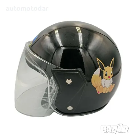 Детска отворена мотоциклетна каска за скутер мотопед, снимка 1