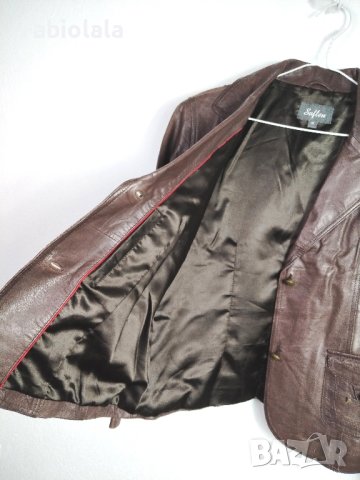 Safleu leather jacket 42, снимка 4 - Сака - 44051646