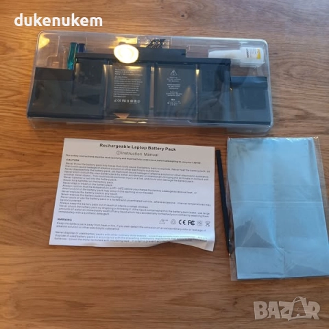 Резервна батерия за MacBook Pro 15" Retina A1398 , снимка 8 - Батерии за лаптопи - 51690304