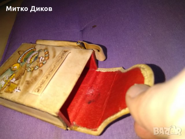 Калъвче за цигари 100мм-за запалка -за колан -естествена кожа-100х70х25мм, снимка 5 - Табакери - 32810526