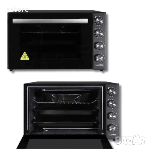 МИНИ ФУРНА , 70л ЧЕРЕН ГРАНИТ LX-9325CTDB,ЧЕРЕН INOX LUXELLLX-9325-CTDX, снимка 5 - Печки, фурни - 52697838