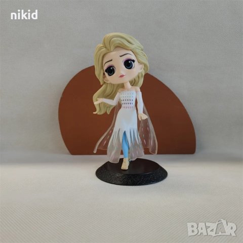 сет големи Елза и Анна Frozen Замръзналото кралство фигурка фигурки играчки за украса торта и игра, снимка 3 - Фигурки - 43516497