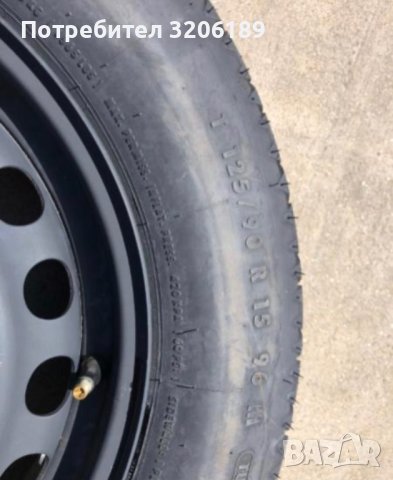 Резервна джанта с гума тип патерица за БМВ, снимка 3 - Гуми и джанти - 40477533