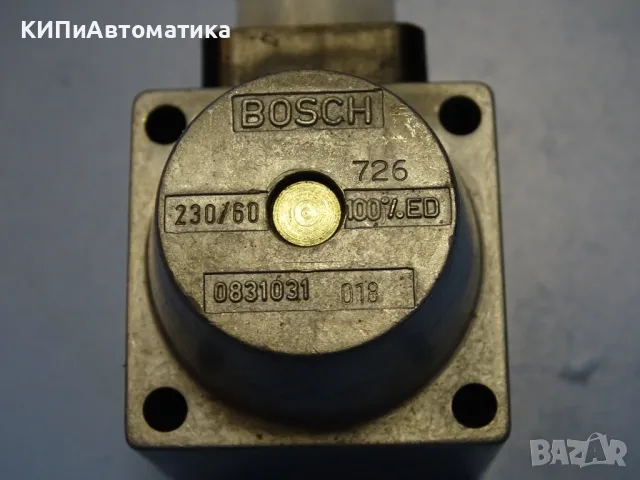 бобина ел. магнитна BOSCH 0831031018 solenoid coil 230V/60Hz, снимка 3 - Резервни части за машини - 47674505