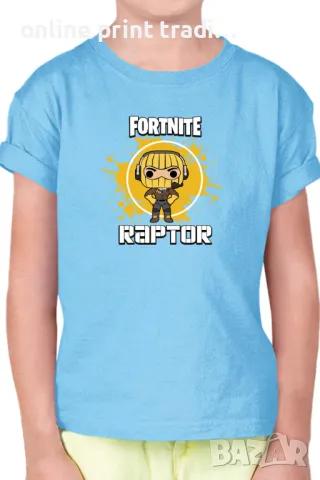 Детска тениска Фортнайт Fortnite Raptor 03, снимка 15 - Детски тениски и потници - 48524273
