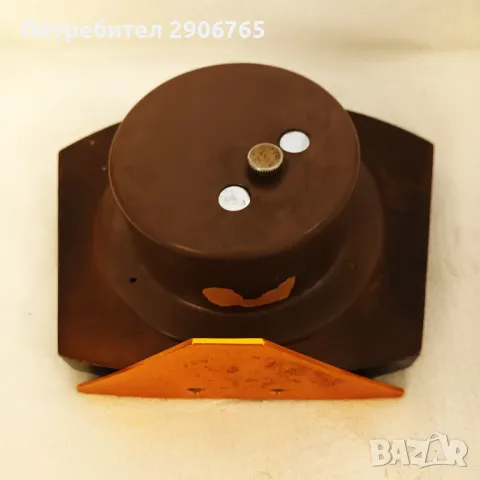 Стар каминен часовник ВЕСНА СССР работещ, снимка 5 - Антикварни и старинни предмети - 50131740