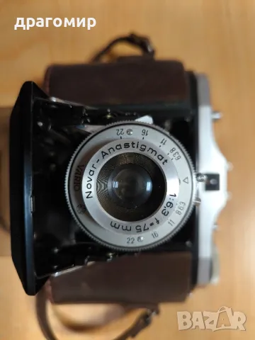 NETTAR zeiss ikon Novar-Anastigmat 1:6,3 f 75 mm, снимка 2 - Фотоапарати - 47879658