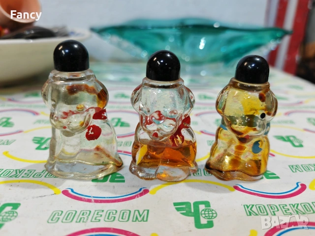 Стари шишенца от парфюм 3 бр