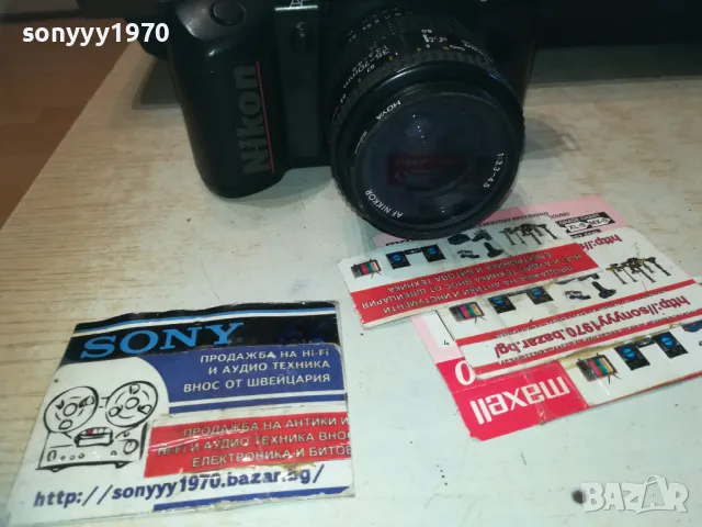 NIKON F-401S MADE IN JAPAN-ВНОС SWISS 1910241830, снимка 6 - Фотоапарати - 47644224