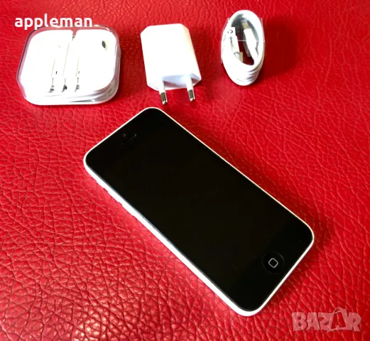 Apple iPhone 5c 8Gb БЯЛ Фабрично отключен, снимка 2 - Apple iPhone - 48801553
