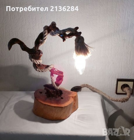 Настолна лампа, снимка 6 - Настолни лампи - 33555811