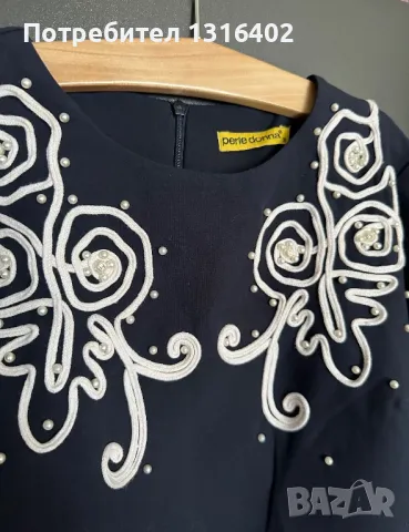 Елегантна рокля Perle Donna, размер XS/S, снимка 2 - Рокли - 47363865